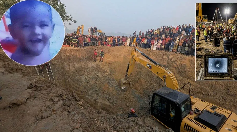 ৩২ ঘণ্টা পর গর্তে পড়ে যাওয়া শিশু সাজিদকে উদ্ধার
